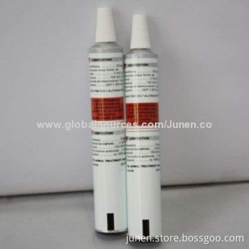 Ointment tube with beautiful printing and corrosion resistance